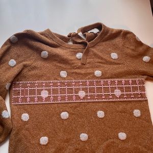 Lucky Brand keyhole sweater - M